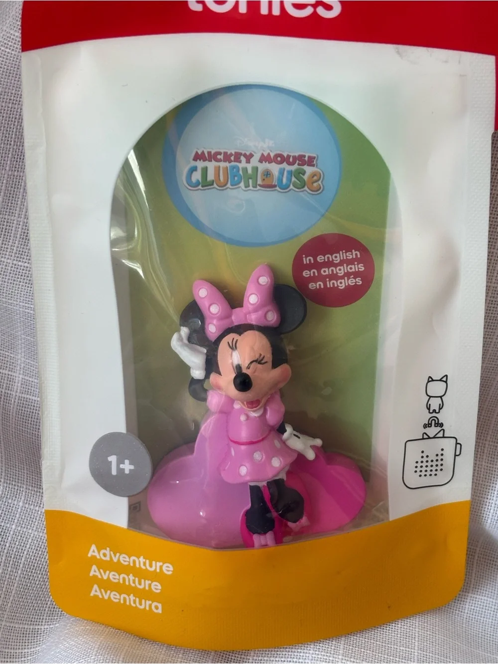 Tonies Disney Jr Mickey Mouse Clubhouse: Minnie Mouse Clubhouse Tonie - NEW